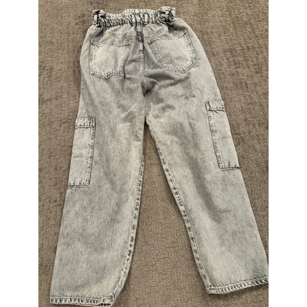 Citizens of Humanity Annika Patch Cargo Pocket High Cinch Waist Jeans 31 (B1)